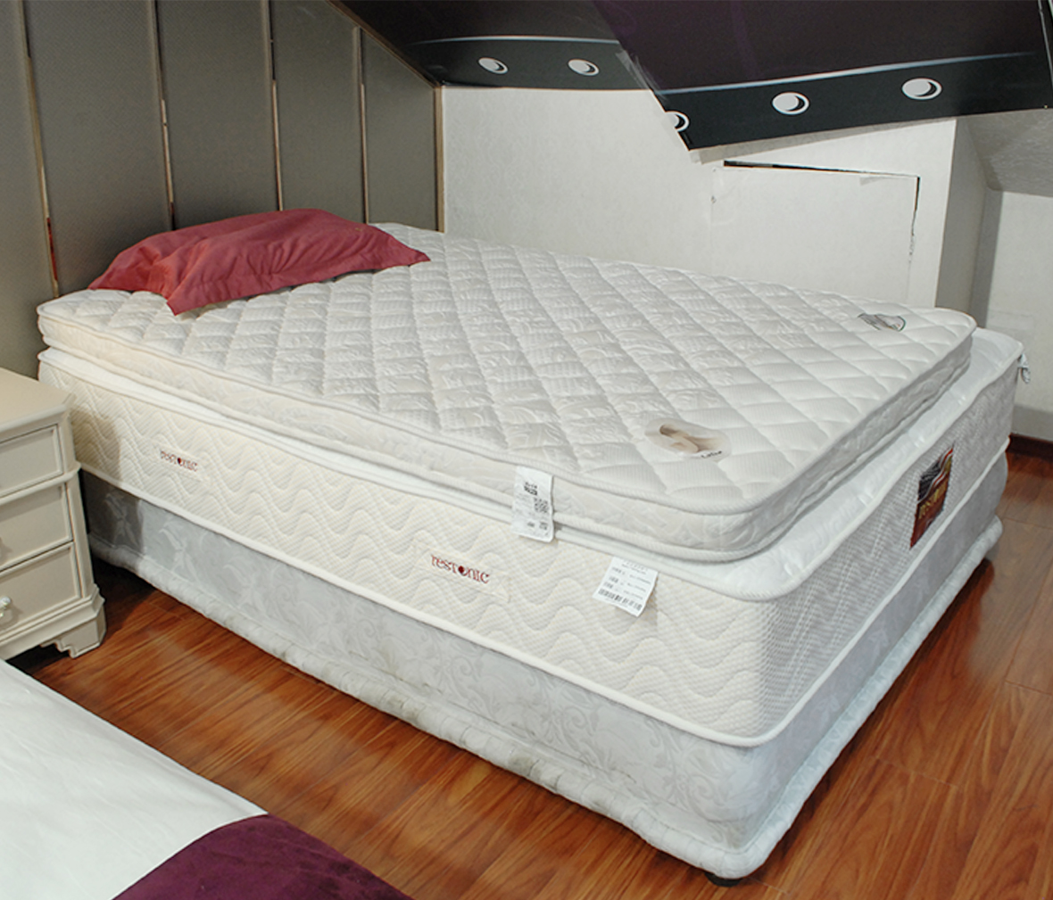 蕾丝床垫 RJDSD-1800型号 乳胶垫上垫 双人床垫 正反两用