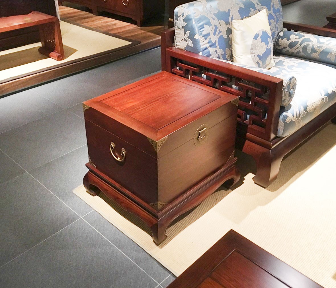祥华坊家具 XJD-XG00514型号箱桌 中式古典实木家具