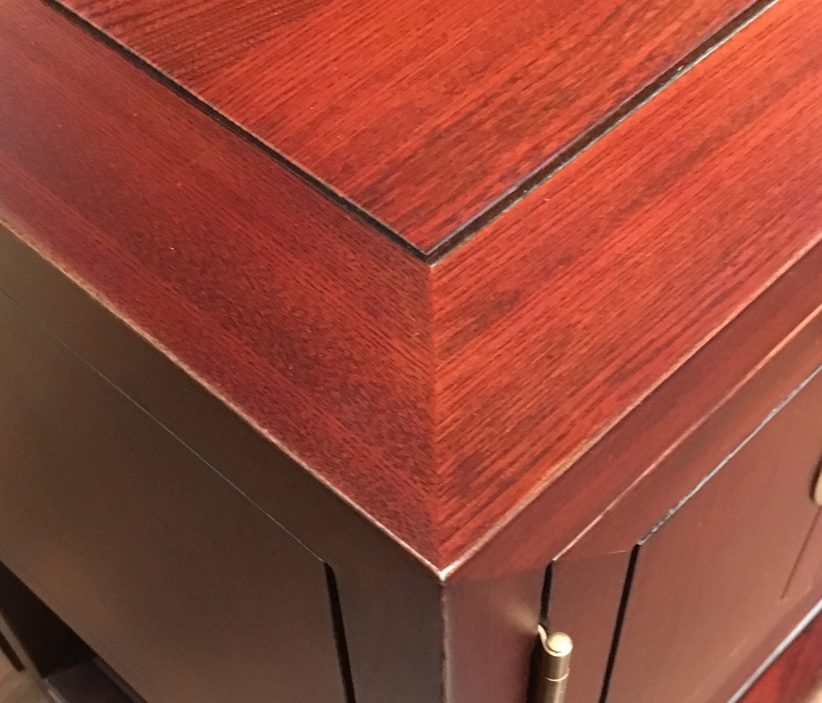 祥华坊家具 XJD-XG01619型号二门架格角柜 中式古典实木家具