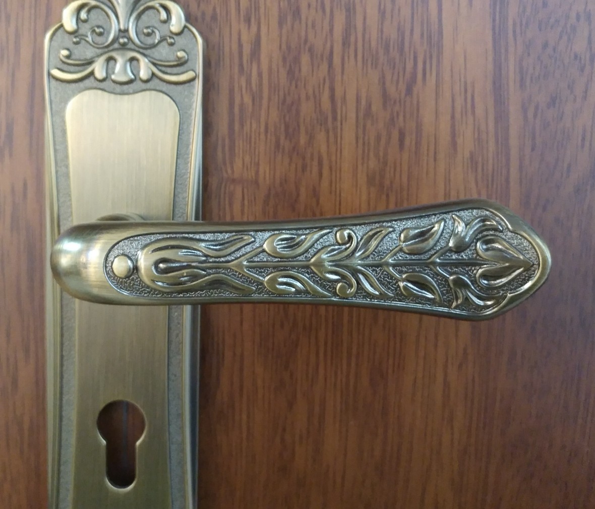 晾霸五金 米开朗58-1587AC型号门锁 锌合金材质 优质门锁 细节