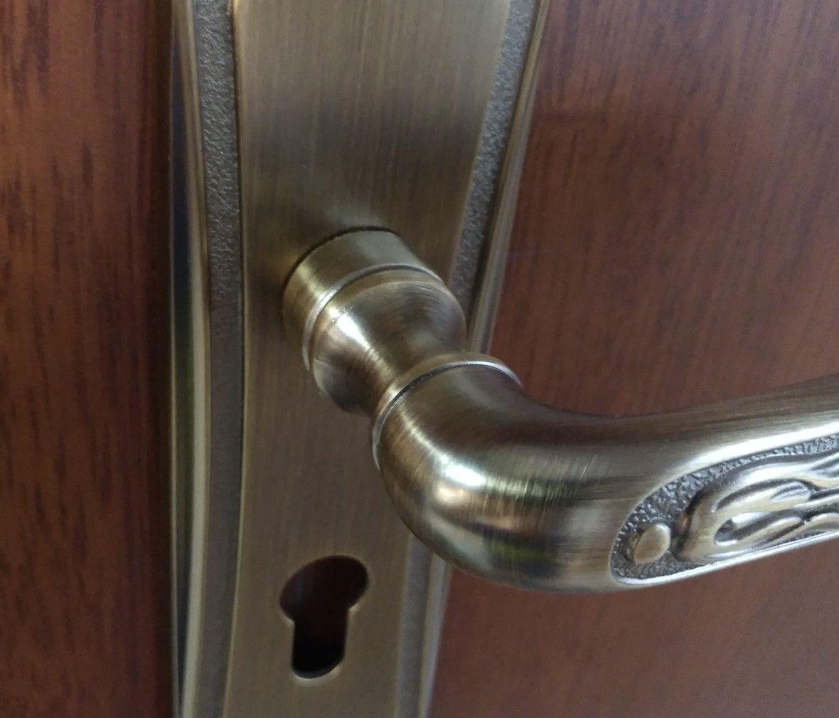 晾霸五金 米开朗58-1587AC型号门锁 锌合金材质 优质门锁 细节