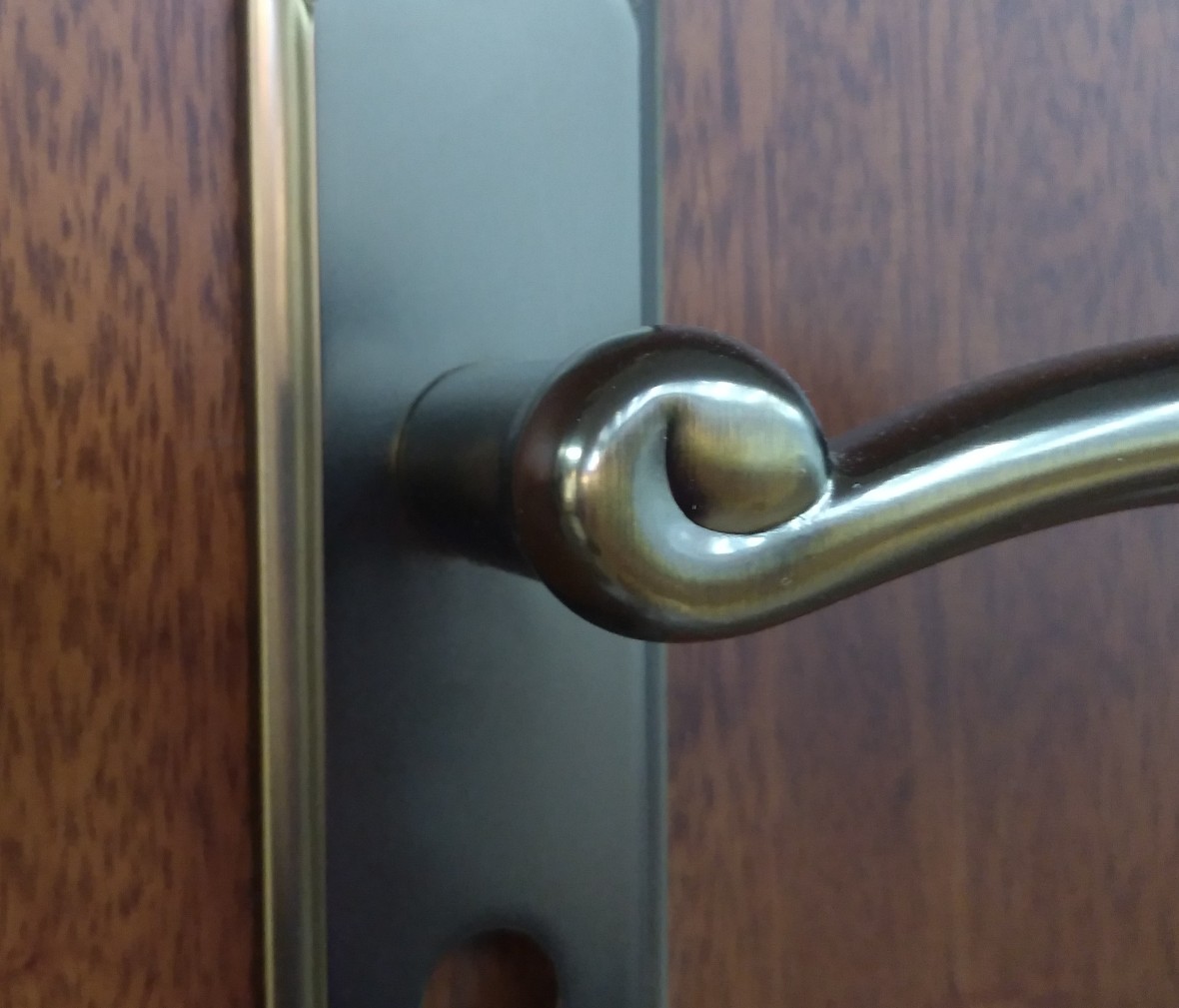 晾霸五金 米开朗58-2278ACD型号门锁 锌合金材质 优质门锁 细节