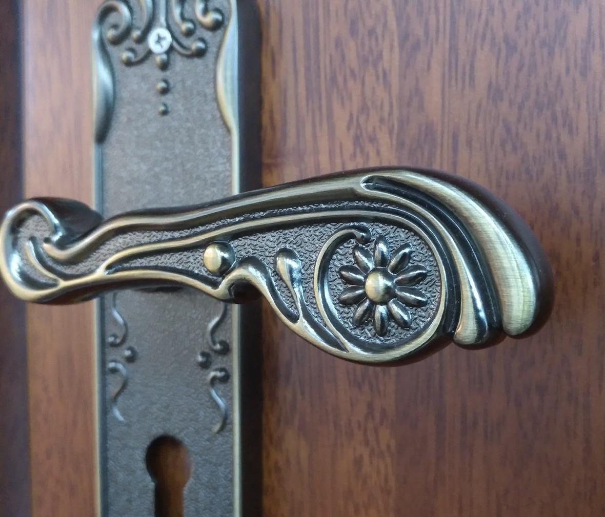 晾霸五金 米开朗58-8168ACD型号门锁 锌合金材质 优质门锁 细节
