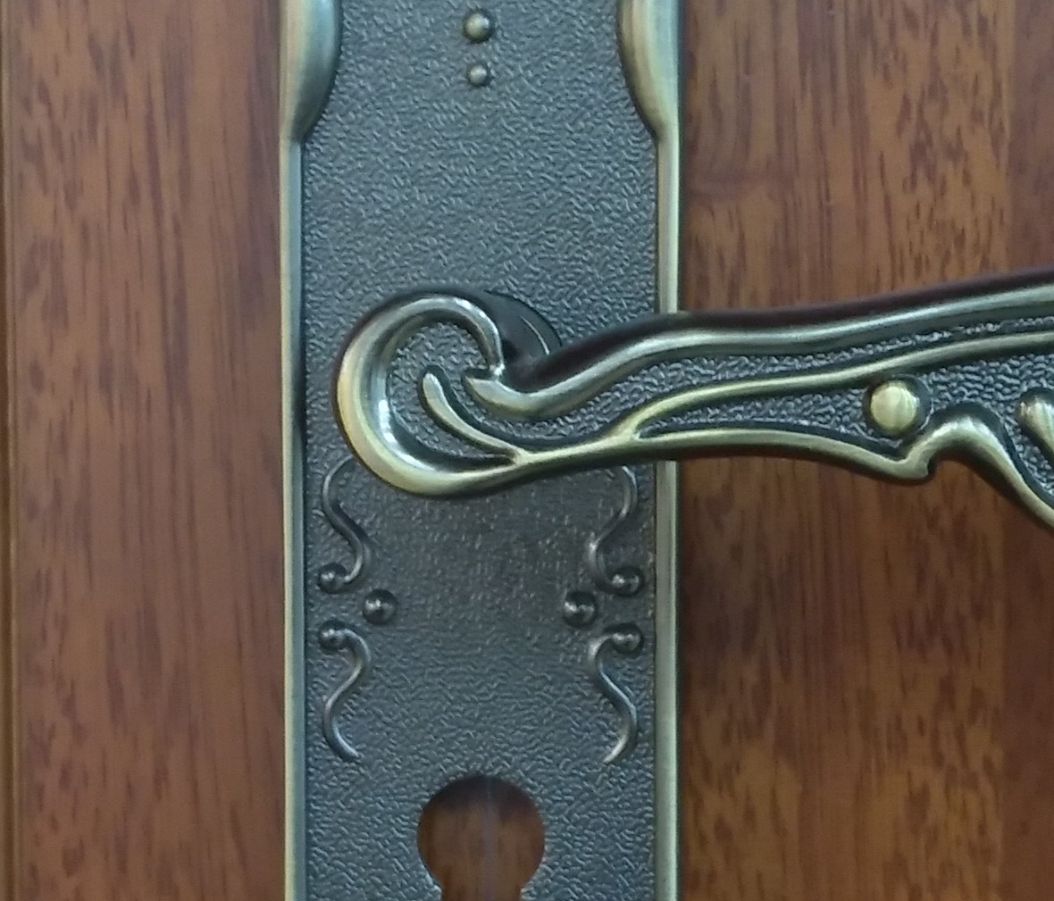 晾霸五金 米开朗58-8168ACD型号门锁 锌合金材质 优质门锁 细节