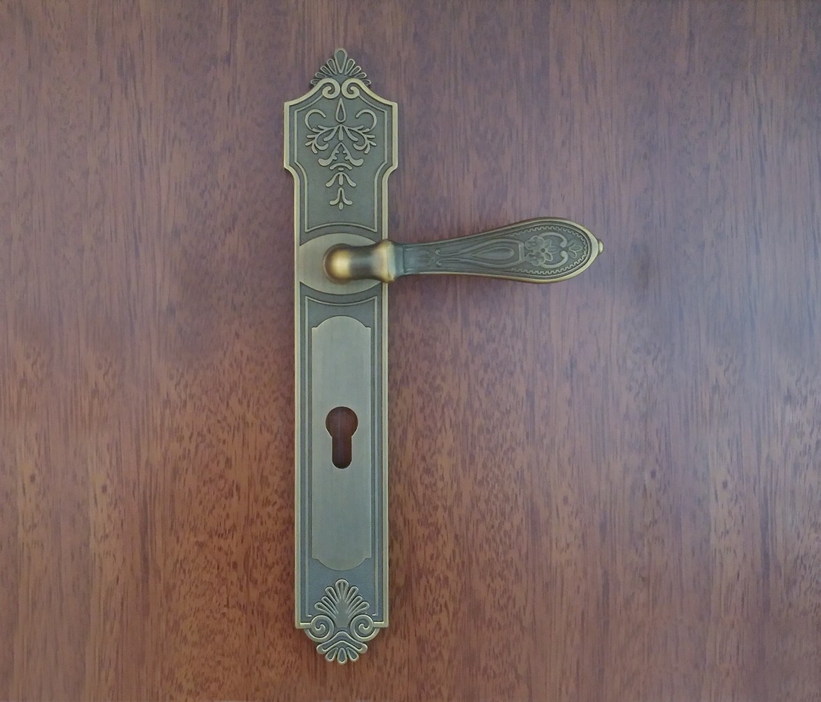 晾霸五金 米开朗85-0991AC型号门锁 锌合金材质 优质门锁 实拍