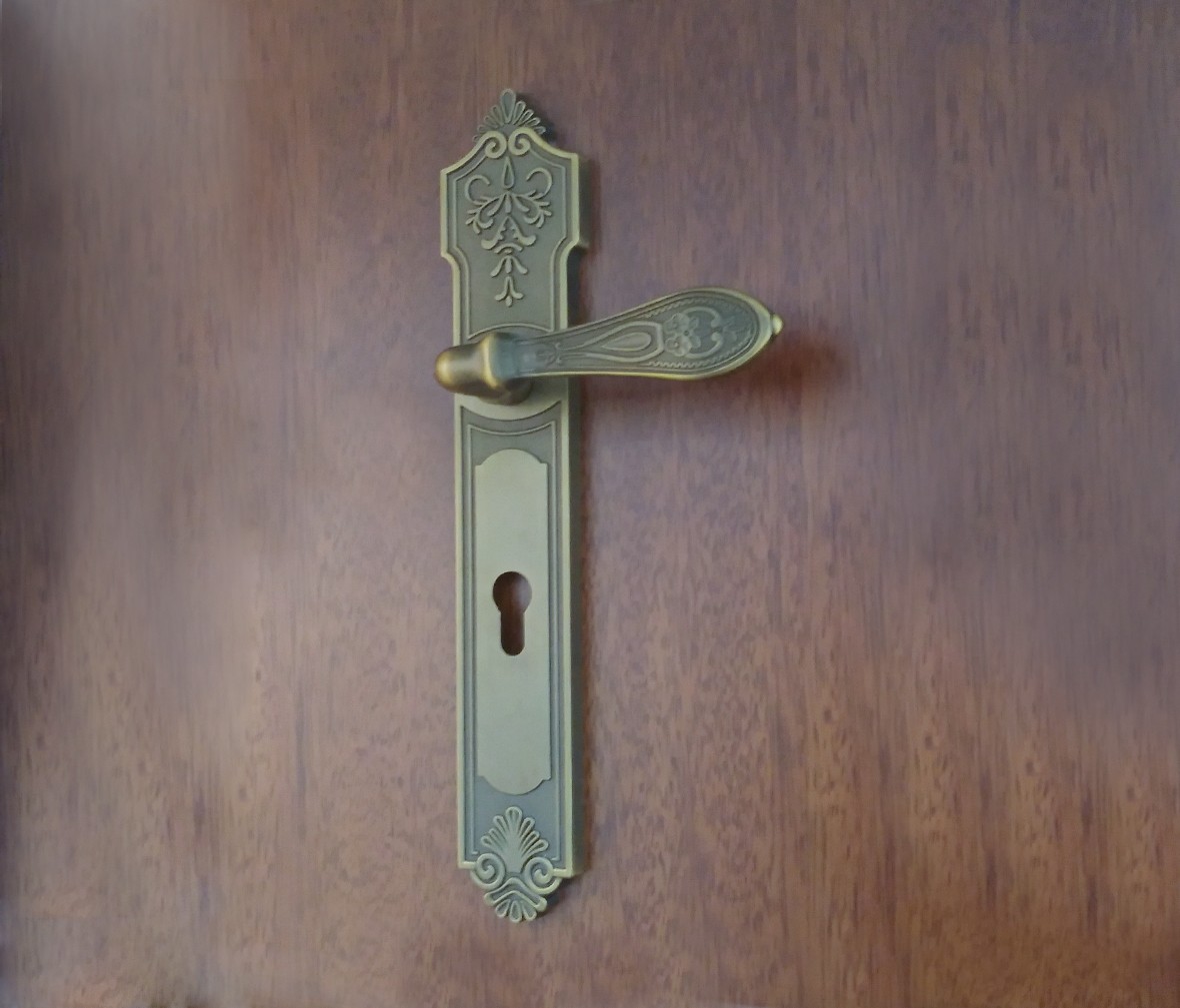 晾霸五金 米开朗85-0991AC型号门锁 锌合金材质 优质门锁 实拍