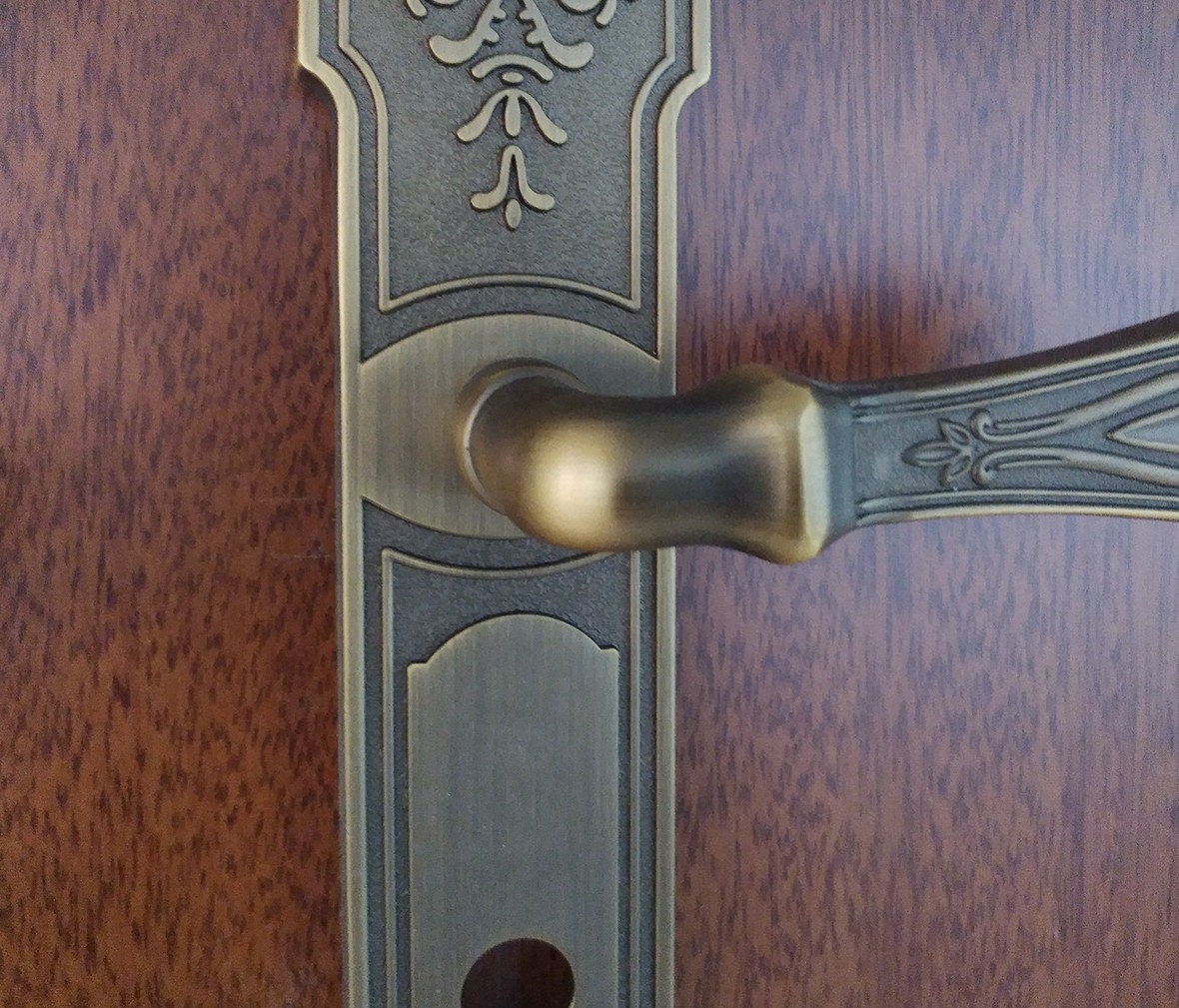 晾霸五金 米开朗85-0991AC型号门锁 锌合金材质 优质门锁 细节