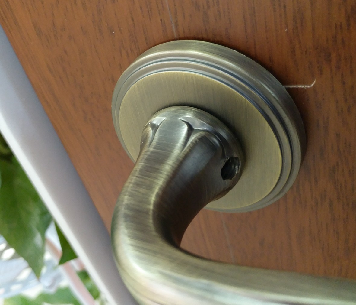 晾霸五金 米开朗705-555MAB型号门锁 锌合金材质 优质门锁 情景 细节