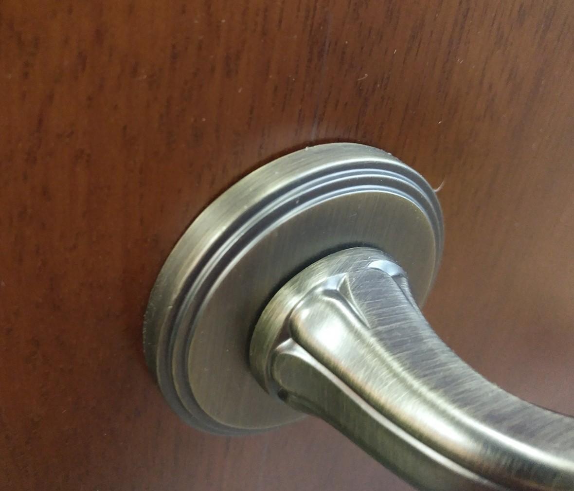 晾霸五金 米开朗705-555MAB型号门锁 锌合金材质 优质门锁 情景细节