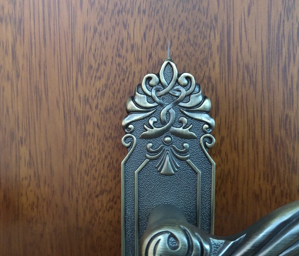 晾霸五金 米开朗580793MAB型号门锁 锌合金材质 优质门锁 情景 细节