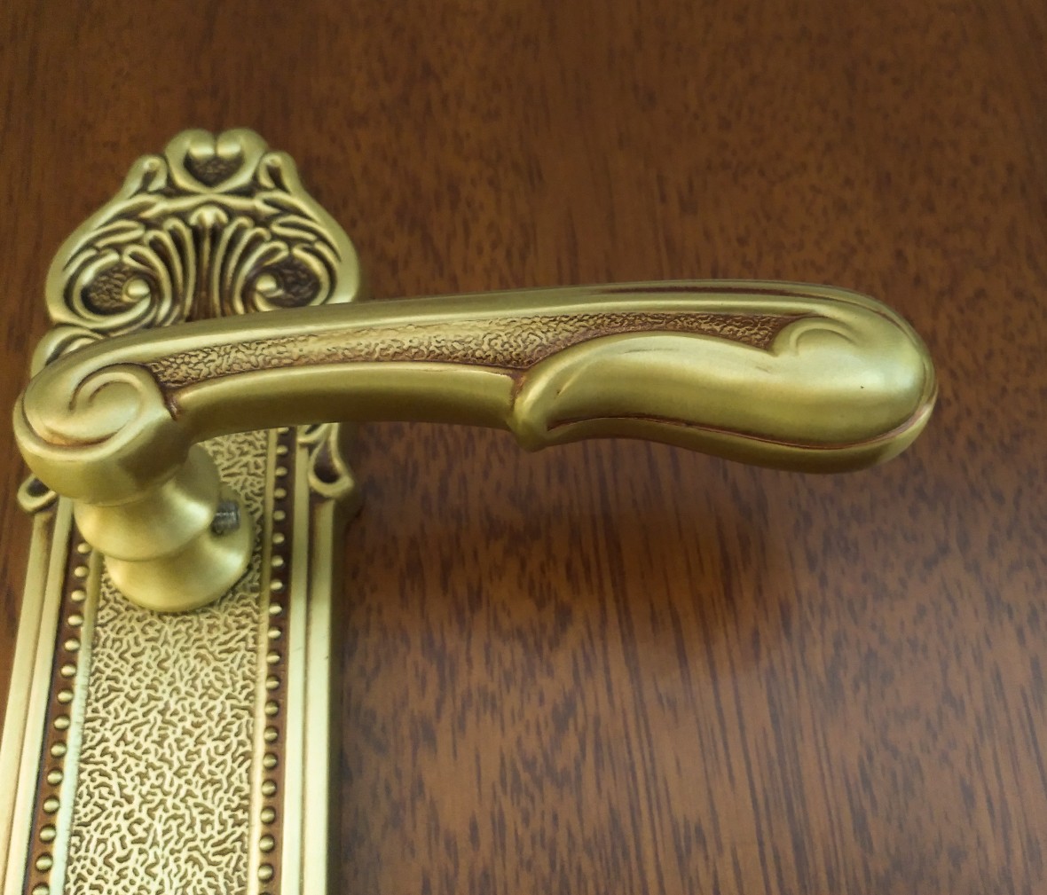 晾霸五金 米开朗801-19欧洲金型号门锁 铜材质 优质门锁 情景细节