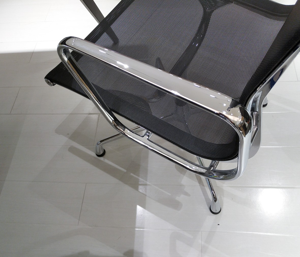 华澳 HAYZ-12型号办公椅 现代简约铝合金框架网布椅子 情景细节实拍